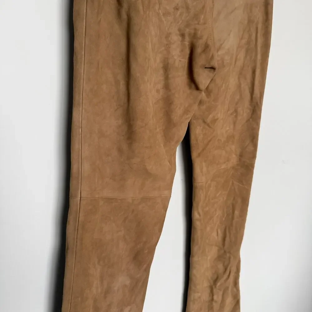 Vintage Ralph Lauren Womens Genuine Leather Pants 6 Western Luxury Equestrian